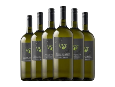 Vinho branco VILLA SANTA FLAVIA Pinot Cinza Venezia Garrafa Magnum (1.5 L - 6 Unidades)
