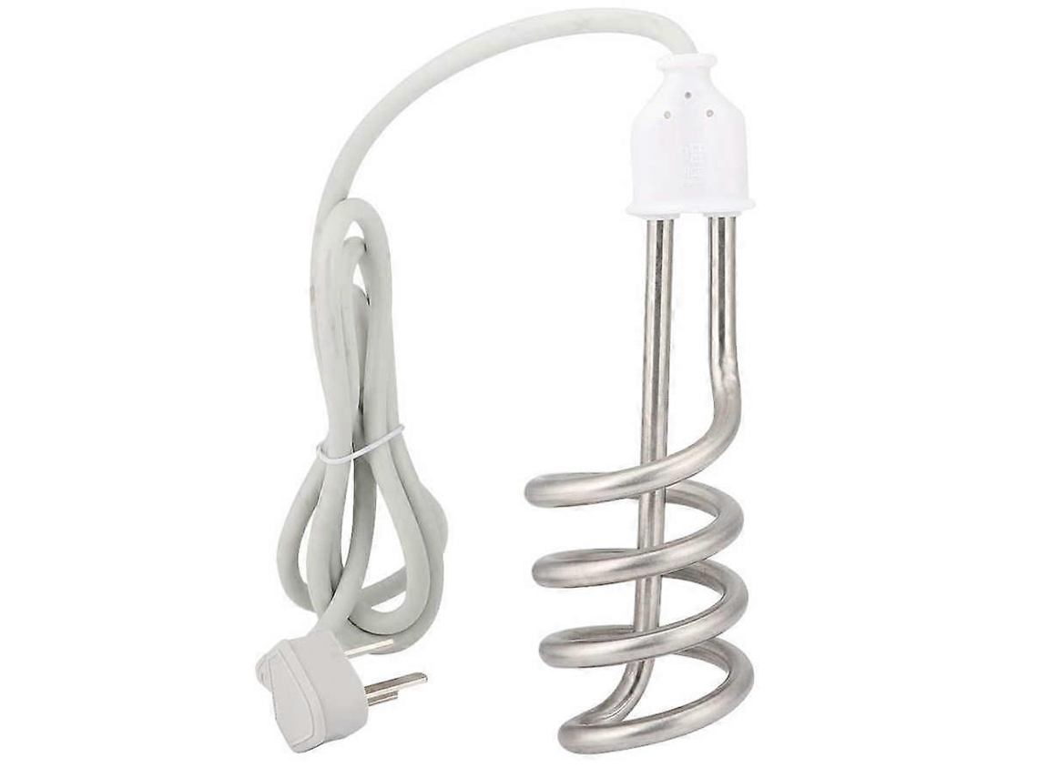 Aquecedor de Água Imersão Doméstico Aço Inoxidável 2500 W com Resistência Alta Potência, Plugue Au 220 V GOKOCO