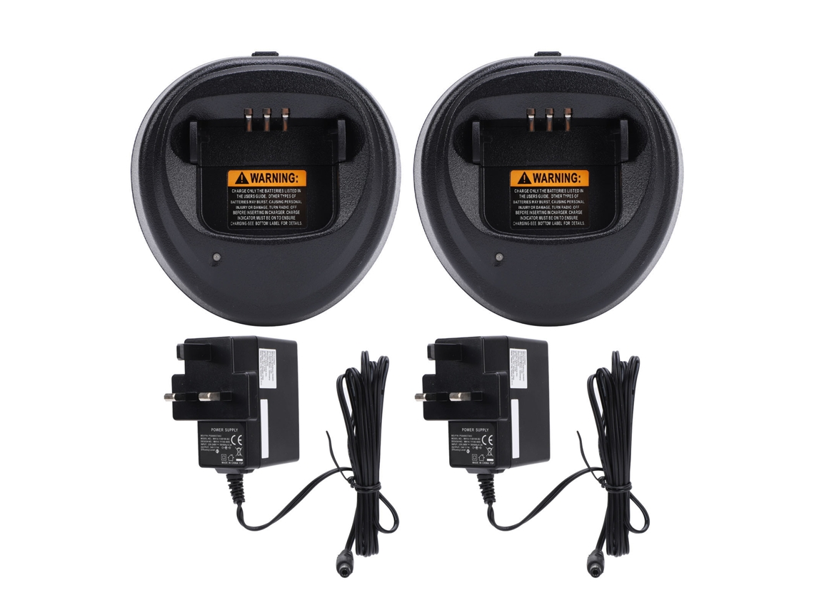 Carregador de bateria para walkie talkie, compatível, base de carregamento | EOOCOO