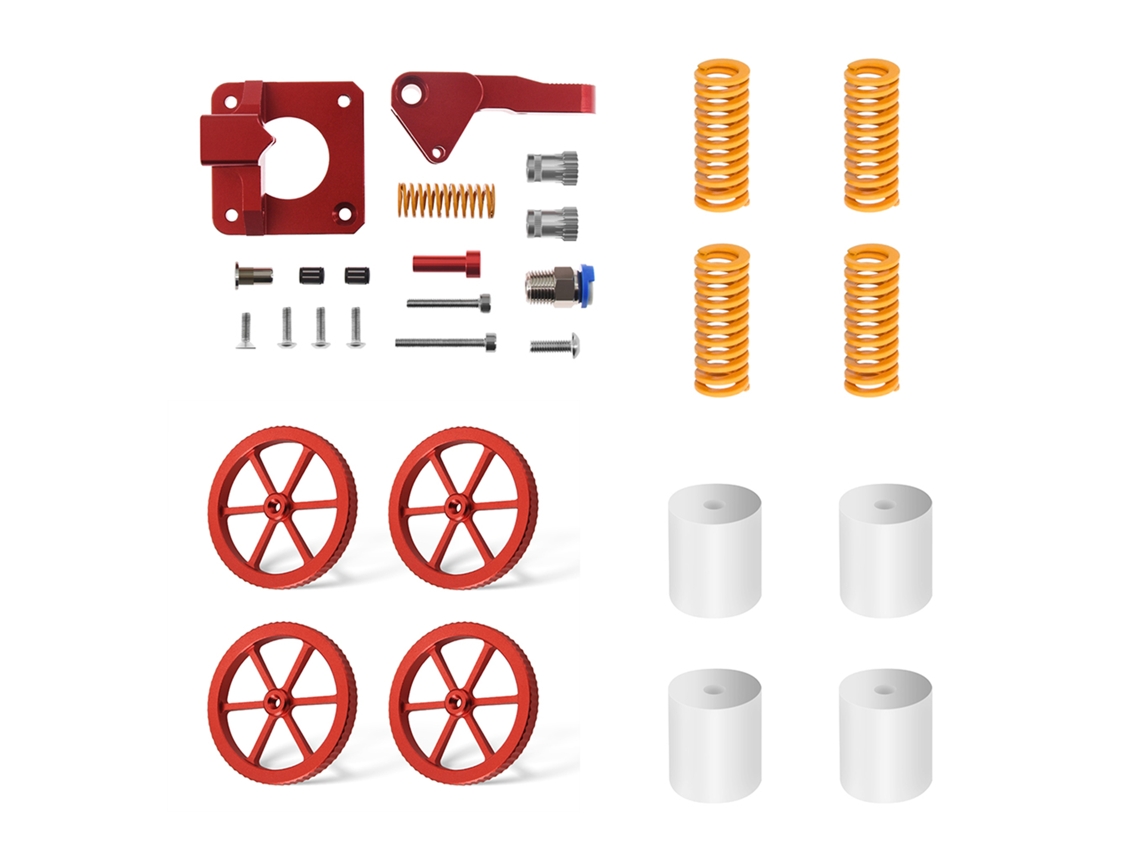 Upgrade Para Creality Ender-3/ender-3 Pro/cr-10: Aparador, Parafusos De Nívelamento E Molas Da Cama Quente
