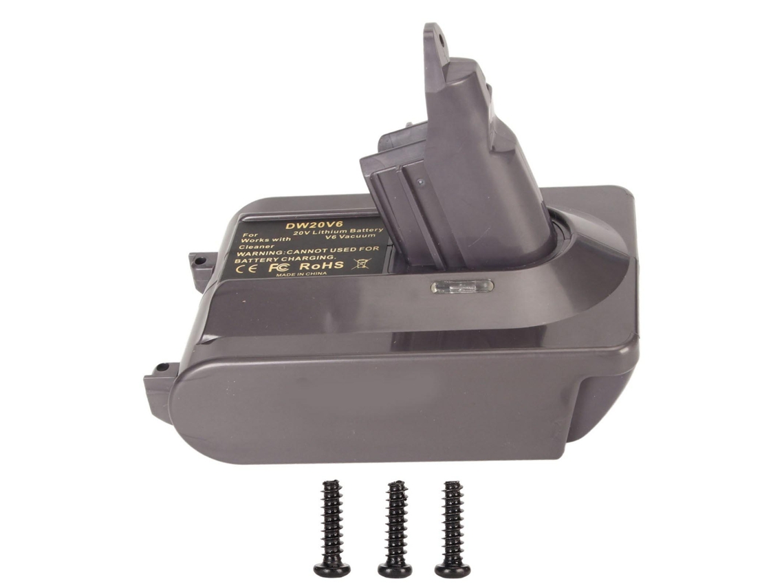 Conversor Adaptador Bateria Portátil Led Indicador Bateria Lítio 20v Dispositivo V6