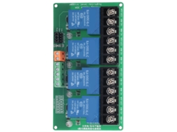 Módulo Relé De 4 Canais Laxiscreed Com Isolamento Por Optocoupler Para Controlo De Níveis Altos E Baixos