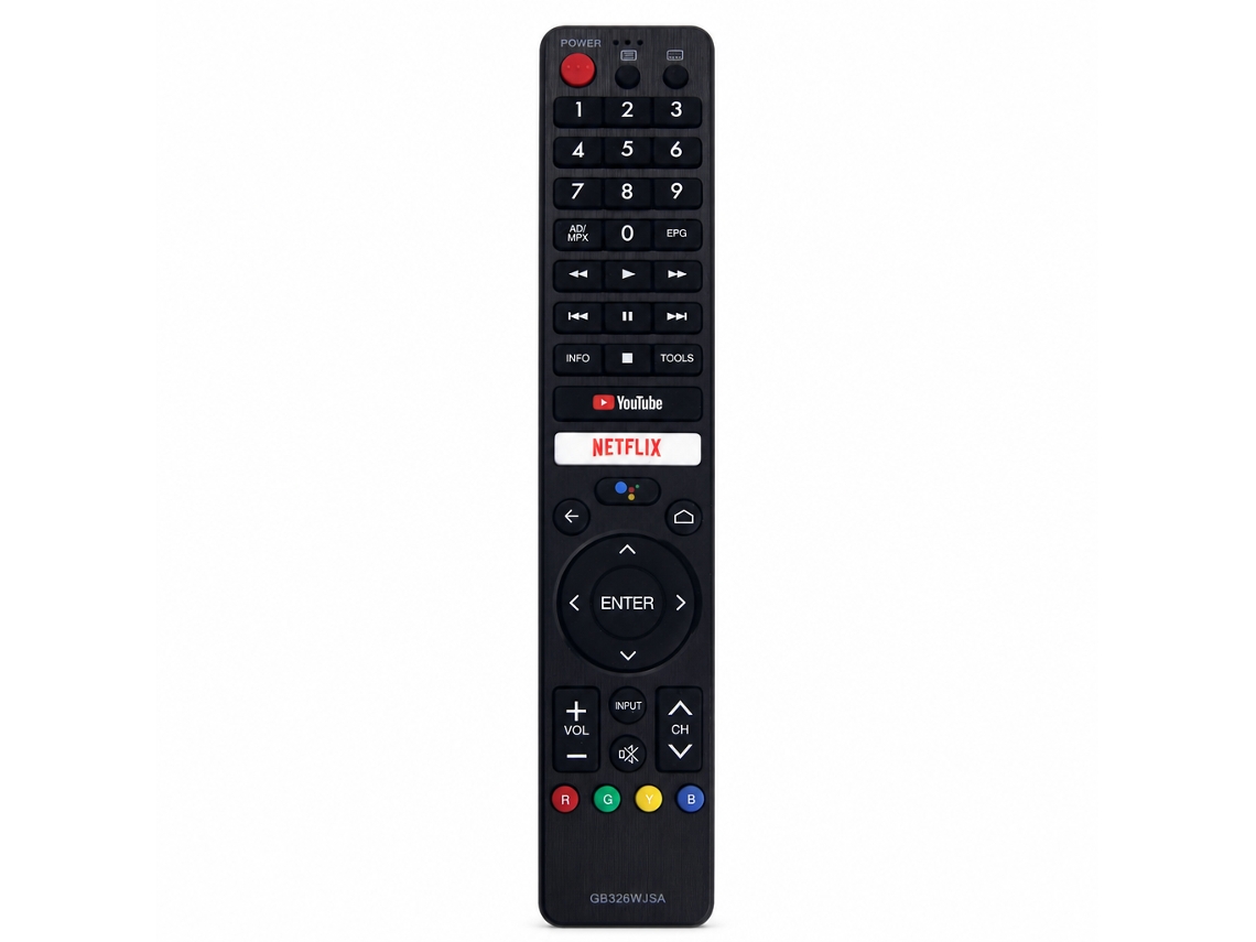 Comando Remoto Bluetooth Com Controlo Por Voz Compatível Com Tv Sharp Gb326wjsa_zhd