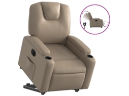 Electric Stand Up Recliner Chair, Electric Stand Up Recliner Chairs Vidaxl Marrom Couro Artificial