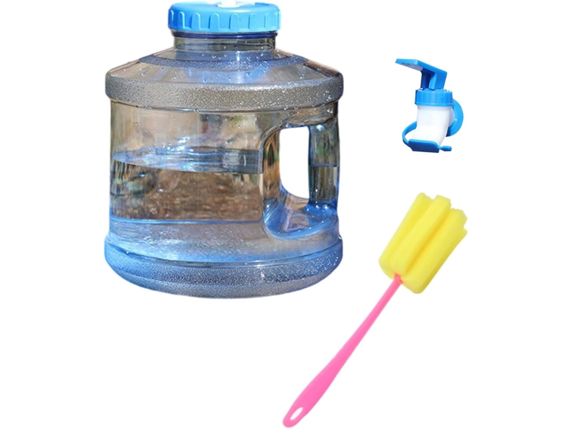 Recipiente de água com torneira e escova SFUSHOS