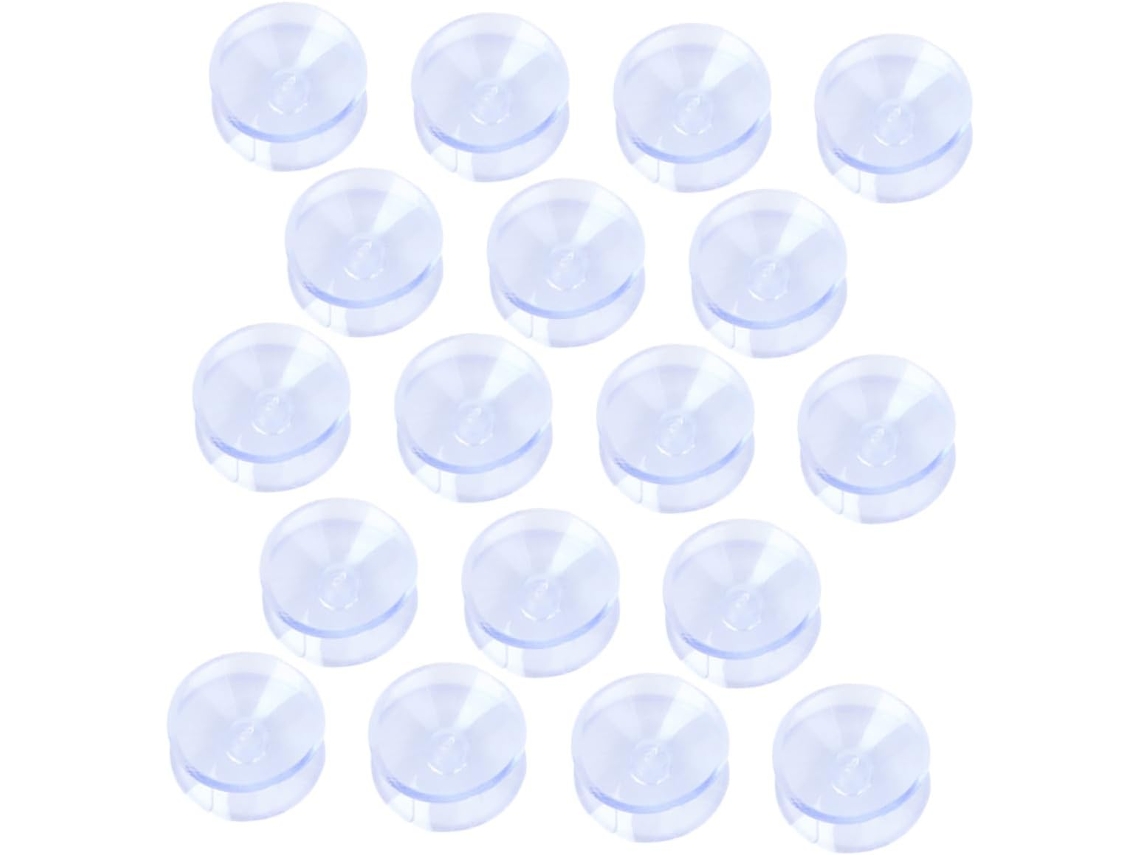 Ventosas Pequenas Antiderrapantes De 30 Mm Para Mesas De Vidro, Ventosas De Dupla Face. Ventosas Pequenas Antiderrapantes De 30 Mm Para Gokoco
