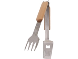 Espátula, Garfo E Pinça Para Churrasco, Pinça De Alimentos Durável Em Aço Inoxidável, Pinça Multifuncional Para Buffet