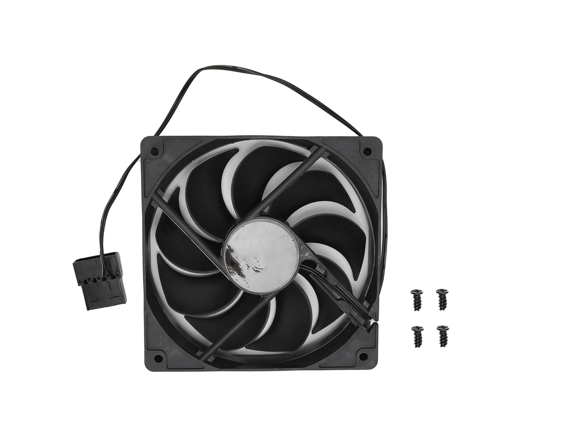 Ventoinha De Resfriamento 12cm 9 Lâminas Silenciosa Antichoque Elétrica Para Gabinete De Computador Cooler De Ar Para Pc