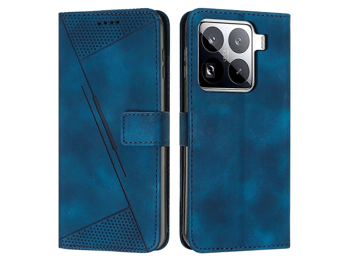Capa De Celular Dream Triangle Em Couro Com Cordão Para Xiaomi 15
