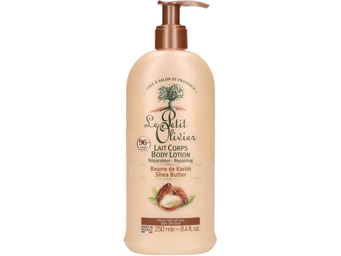 Creme Corporal LE PETIT OLIVIER Reparador com Manteiga com Karité (250 ml)