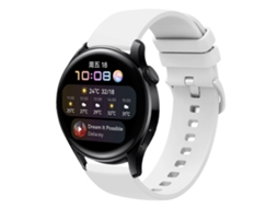 Pulseira De Silicone Macio De Cor Sólida Para Huawei Watch 3 22mm