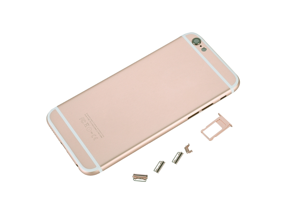 Moldura e capa traseira do iPhone 6s, proteção da bateria