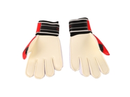 Junli luvas de Goleiro Futebol Adulto Vermelho Latex Anti deslizante