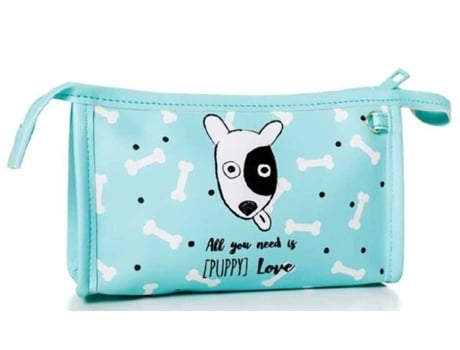 Neceser Puppy Girl Power Azul 1 Unidad