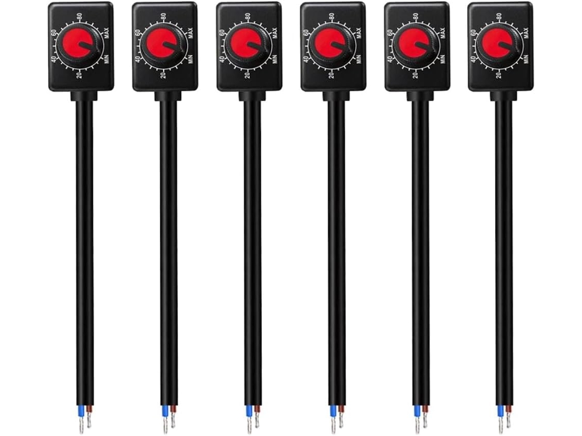 Conjunto De 6 Botões De Dimerização Led Dc 0/1 10v, Driver Eletrônico Led Pwm De Baixa Tensão 0/1 10 Gokoco