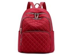 Mochila Feminina, Mochila De Estudante Da Moda, Bolsa Escolar De Viagem Com Linha De Bordado Ling Treliça Olysi Shop