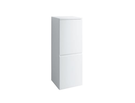 LAUFEN Pro a Halbhochschrank 1 Tür Scharnier Links 2 Glasfachböden 1000X350X335 Cor: Neve Fosco Branco