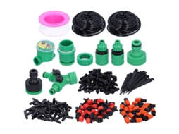 Kit De Irrigação Com Timer Gotejadores Ajustáveis 30m