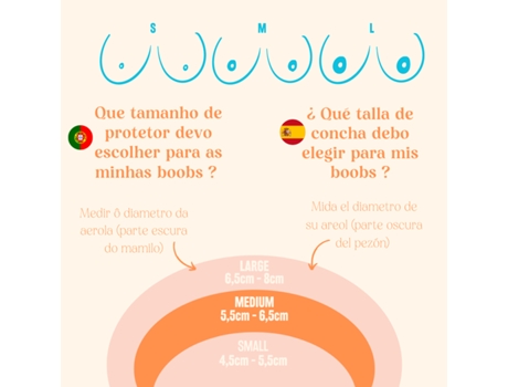 Protetor de Mamilos 100% Natural BADABOOBS Small