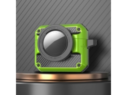 Capa para fones de ouvido AirPods 3 com botão de abertura automática, em TPU + PC, compatível com Airtag. GIECY