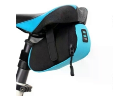 Bolsa De Selim Bicicleta Em Nylon Impermeável, Ideal Para Mountain Bike, Com Compartimento Ferramentas Na Parte Traseira E Acessó -aquaforge
