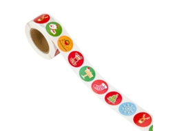 Adesivos De Natal Para Bolo Biscoito E Caixa Presente