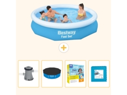 Bestway Piscina Bestway Fast Set Redonda - 305x66 Cm - 5-peças S276