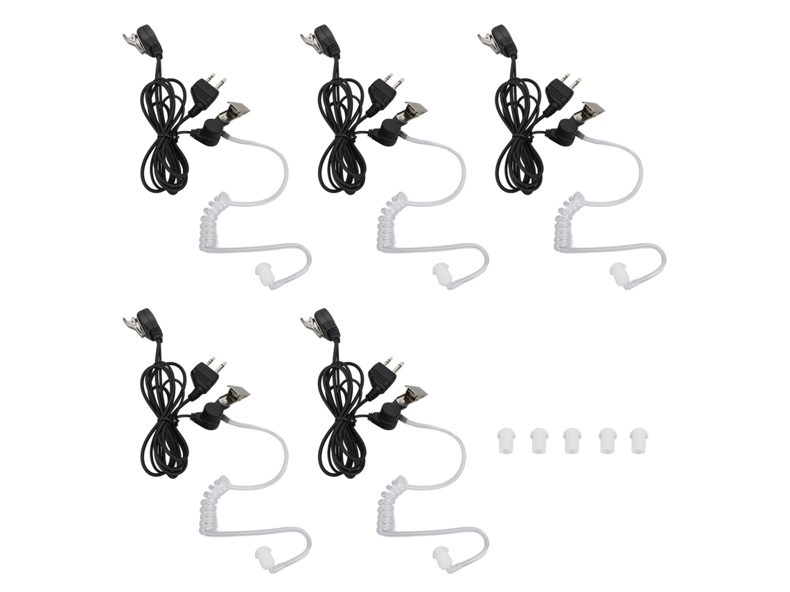 Fones de Ouvido com Microfone Mali para Interfone Air Tube, Compatível com GXT900, GXT661, GXT600, GXT500, GXT1000VP4, LXT600VP3, GXT1050VP4