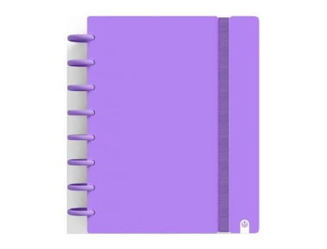 Livro Cuaderno Ingeniox A5 80h Cuadricula Violeta De Desconocido (espanhol)