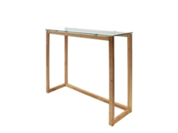 Console de Vidro e Madeira CMP