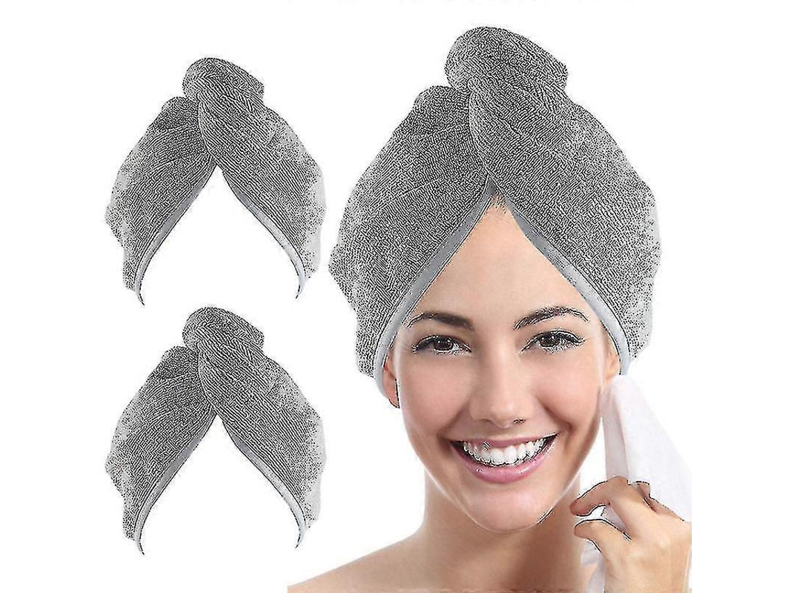 Touca De Cabelo Feminina De Microfibra Com Rápida Absorção E Secagem Rápida. PENGDSJE