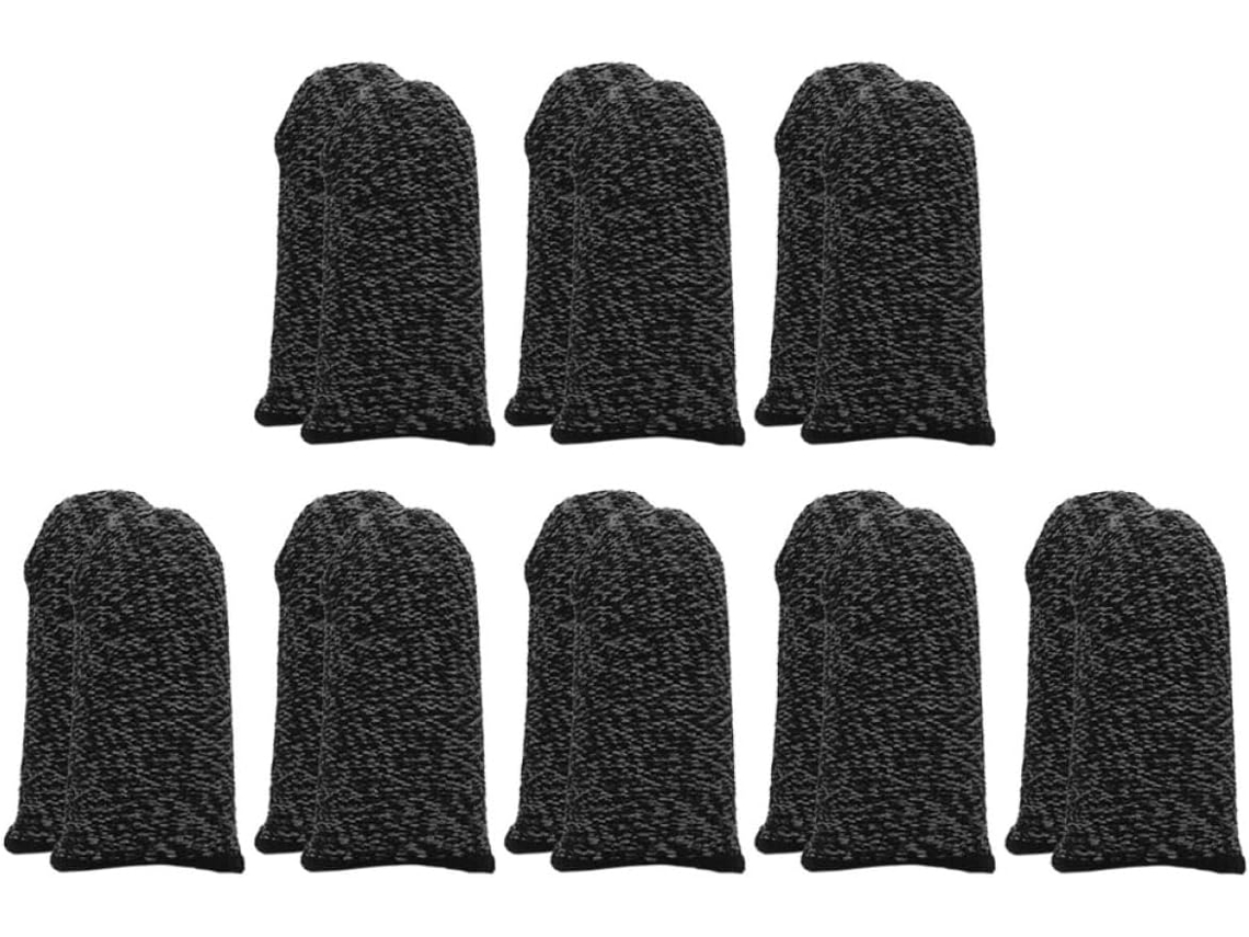 Ukcoco 8 Pares De Dedeiras Antiderrapantes Para Jogos Com Tela Sensível Ao Toque E Resistentes Suor