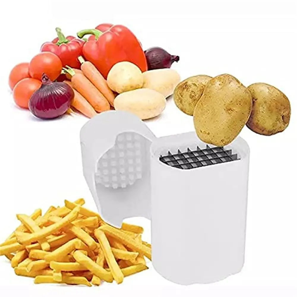Cortador de Batata doce Natural, Corte Rápido, Utensílio Único para Cortar Legumes e Pato. MDUG
