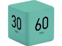 Temporizador Cúbico Com Visor De 15 A 60 Minutos Para Cozinha.