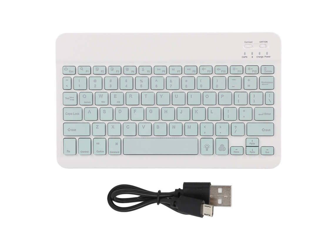 Teclado Bluetooth Sem Fio, bateria integrada, retroiluminado, LAXISCREED