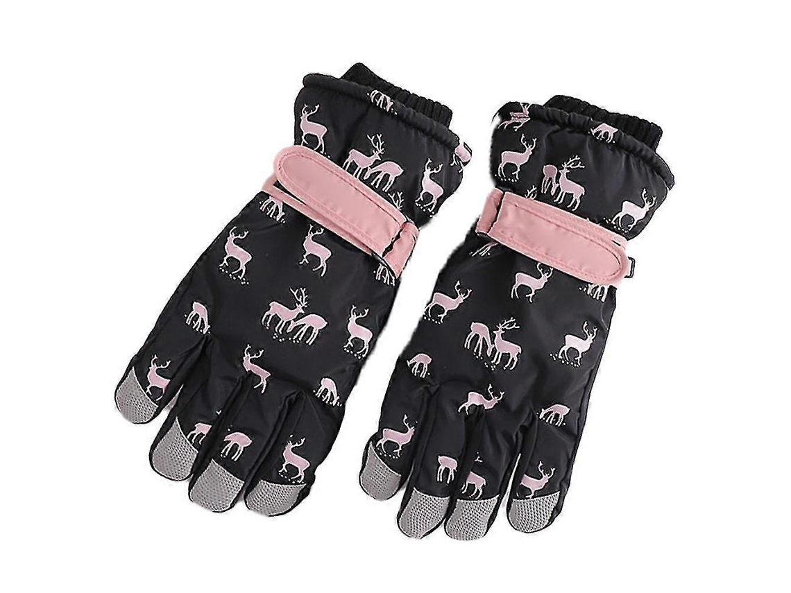 Rebe-guantes Impermeáveis Para Esqui Inverno Quentes Resistentes Ao Vento Esportes Ao Ar Livre