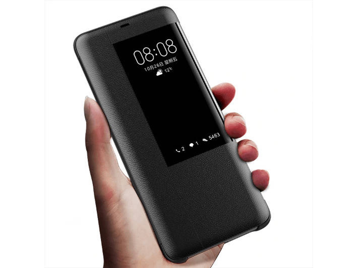 Capa Huawei Mate 20 Pro Magic View Preto