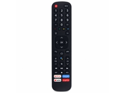 Comando À Distância Para Tv Compatível Com Hisense Erf2g60h, Sem Voz, Não Requer Configuração