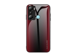 Capa De Celular Em Tpu Com Textura Gradiente E Vidro.