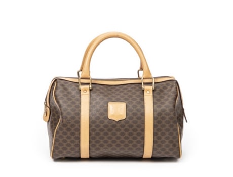 Bolsa Vintage De Mulher Celine Small Boston Bege (tamanho Único)