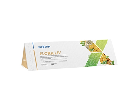 FUXION Flora Liv Probiótico Especializado para Regenerar a Flora Intestinal e Fortalecer a Saúde Digestiva 28 X 5 G