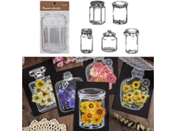 20 Marcadores De Livro Com Flores Secas Transparentes Caseiros Bonitos Diy Stickers De Cristal