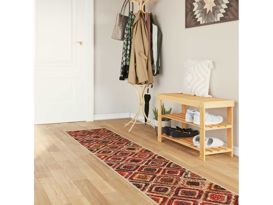 Vidaxl Passadeira Marsa Multicolor 50 X 450 Cm Poliéster E Pvc