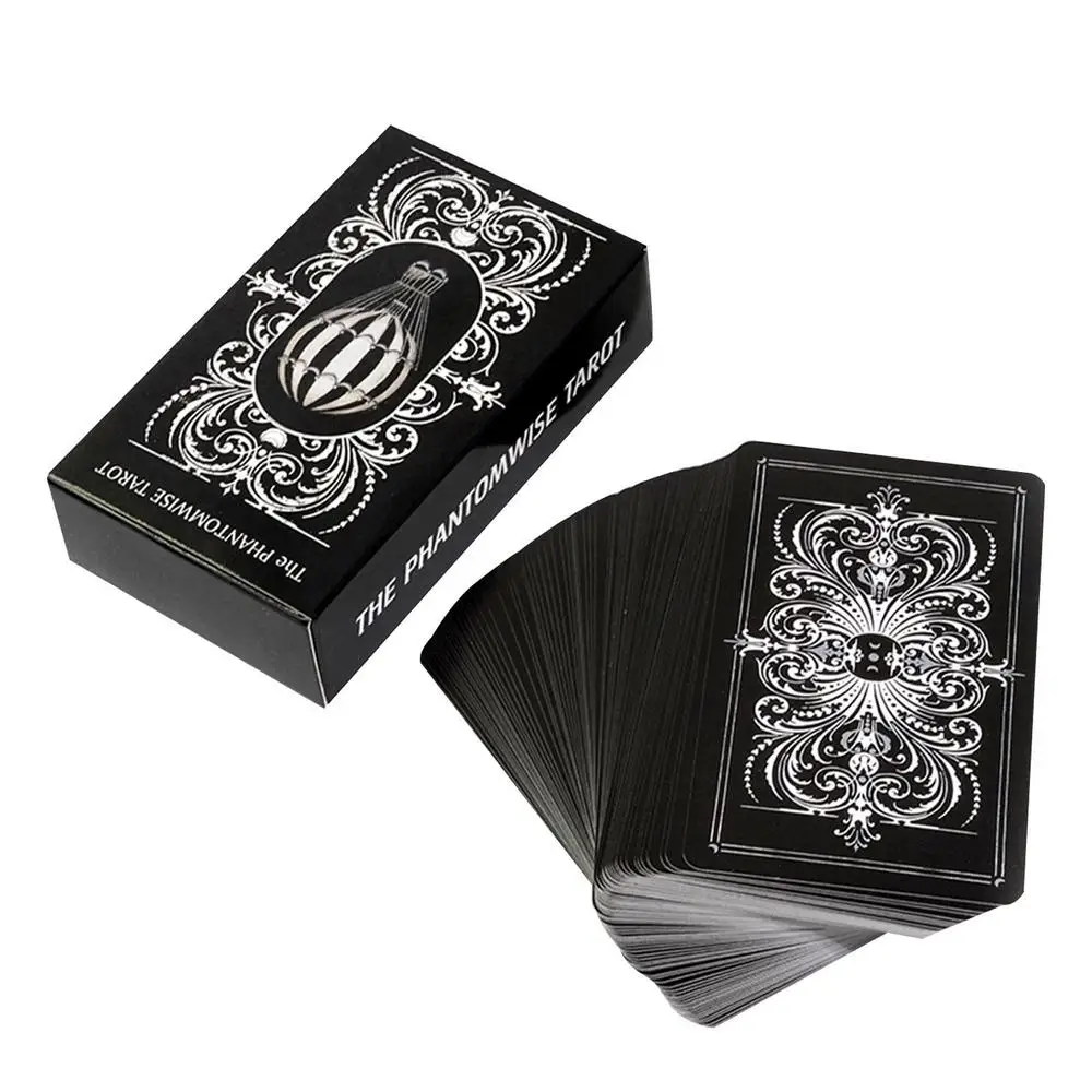 Baralho De Tarô Phantom Sage Com 78 Cartas, Todas Em Inglês, Portátil E Com Cores Vibrantes.