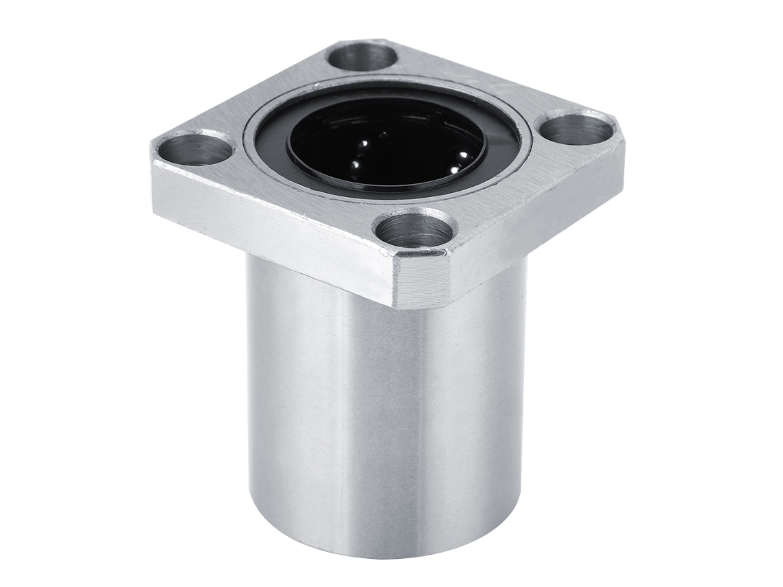 Bucha Rolamento Linear Com Flange Quadrada 4 Parafusos Lmk40uu Para Peças Cnc