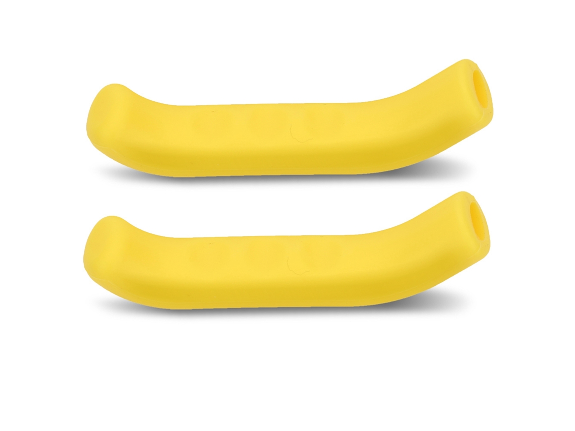 Capinha De Alavanca De Freio De Bicicleta Em Silicone Anti-derrapante Protetor 5 Cores (amarelo)