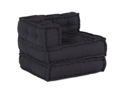 Vidaxl Unidade De Sofá Modular 4 Pcs Antracite Tecido
