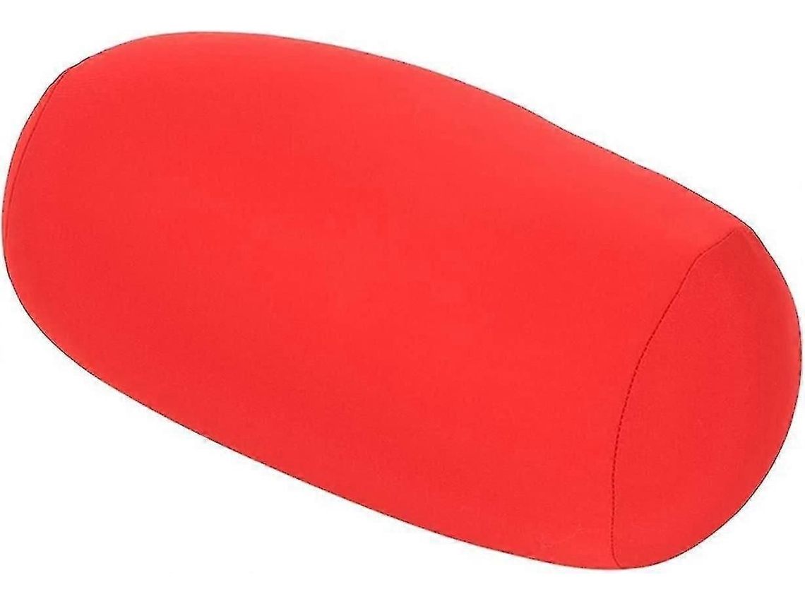 Almofada De Feijão De 11,8 X 5,5 Polegadas, Travesseiro Corporal Flexível De Microesferas, Travesseiro De Pescoço Com Suporte Para As Costas (preto)