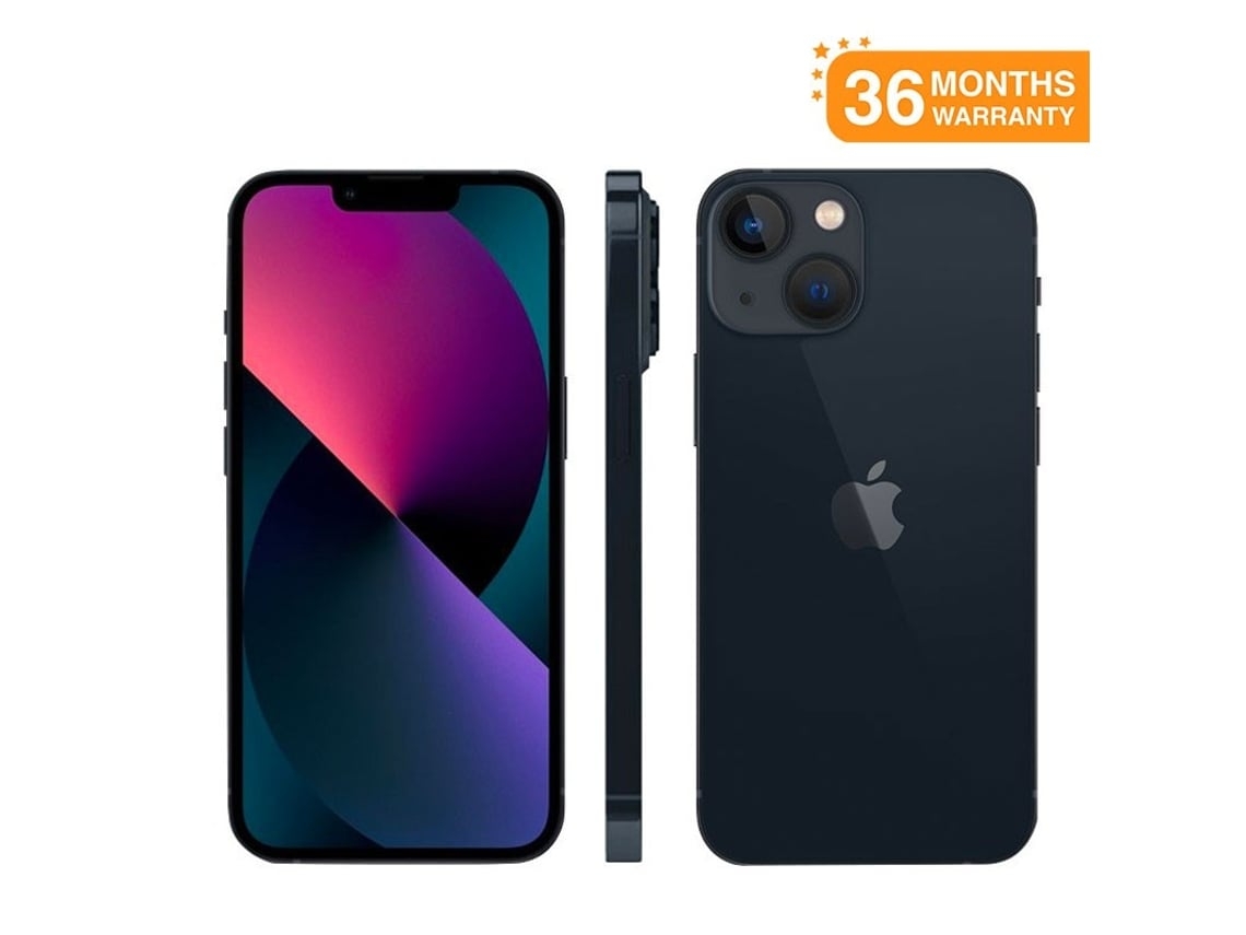 iPhone 13 Mini APPLE (Recondicionado Sinais de Uso - 5.4'' - 128 GB - Meia-noite)