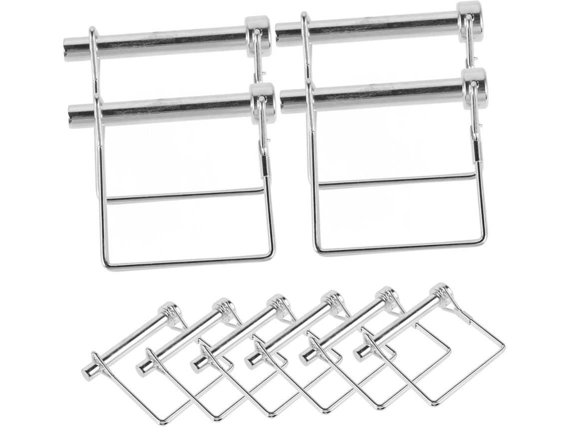 Conjunto De 10 Pinos De Travamento Para Reboque, Clipe De Pino Quadrado, Pino Reforçado Para Reboques.